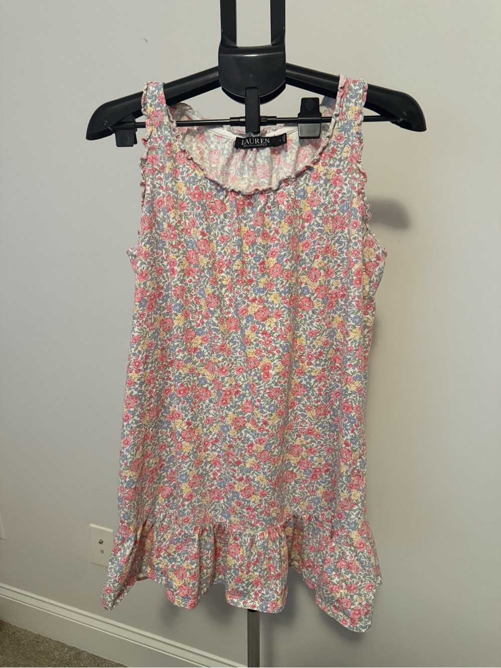 Lauren Ralph Lauren Floral Nightgown with ruffle